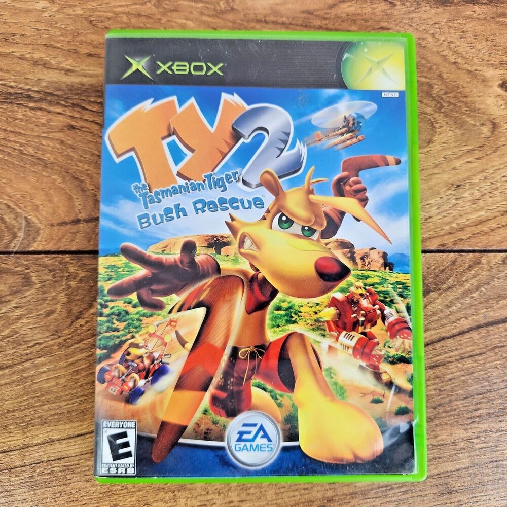 Ty the Tasmanian Tiger 2: Bush Rescue (Microsoft Xbox, 2004) - Complete Game